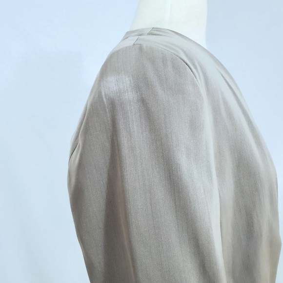 Giorgio Armani Career Grey Wrap Wool Skirt Suit - Picture 7 of 14